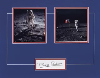 Buzz Aldrin autograph