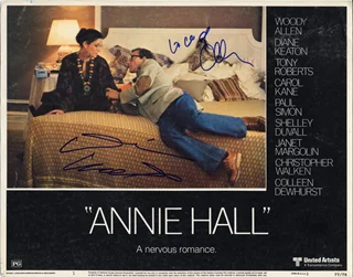 Woody Allen & Diane Keaton autograph