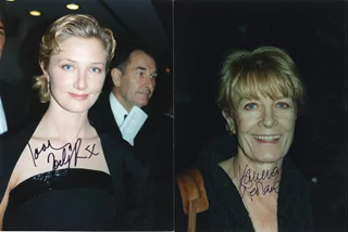 Vanessa Redgrave & Joely Richardson autograph