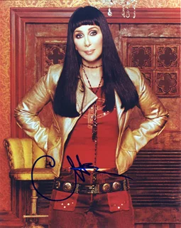 Cher autograph