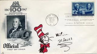 Dr. Seuss autograph