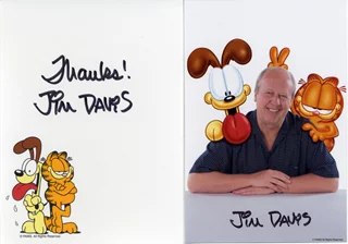 Jim Davis autograph