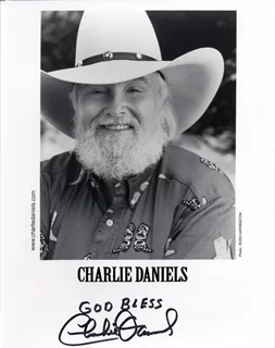 Charlie Daniels autograph