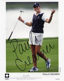 Paula Creamer autograph