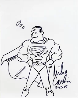 Mike Carlin autograph