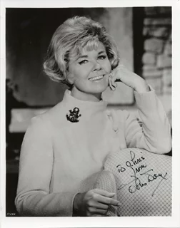 Doris Day autograph