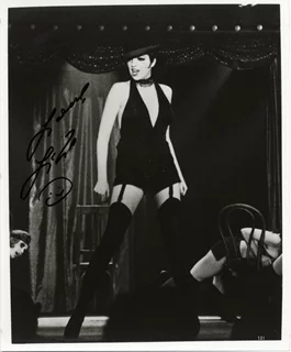 Liza Minnelli autograph