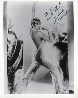 Juliet Prowse autograph