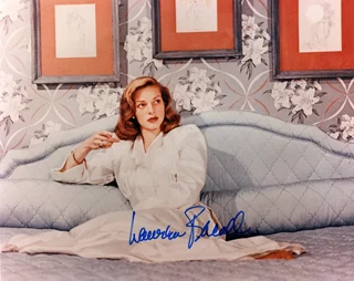 Lauren Bacall autograph