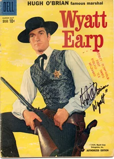 Hugh O'Brian autograph