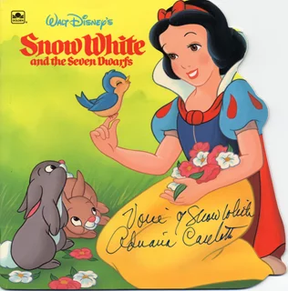 Adriana Caselotti autograph