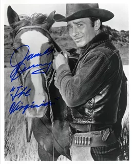 James Drury autograph