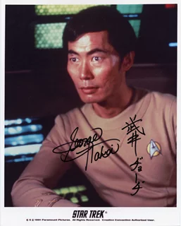 George Takei autograph
