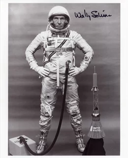 Wally Schirra autograph