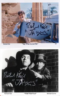 Richard Kiel autograph