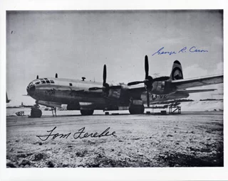 The Enola Gay autograph