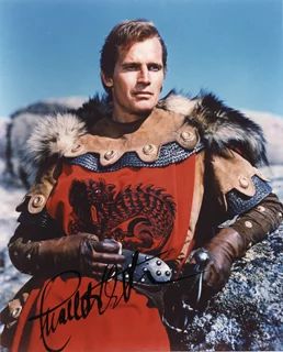 Charlton Heston autograph