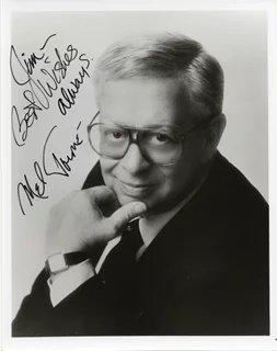 Mel Torme autograph