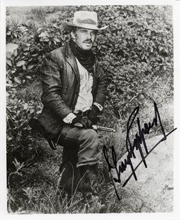 George Peppard autograph