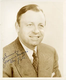 Jimmie Davis autograph
