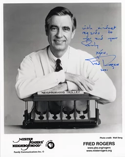 Fred Rogers autograph