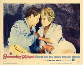 Troy Donahue autograph