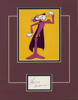 The Pink Panther autograph