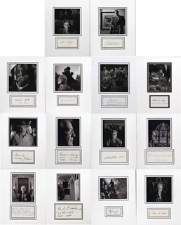 Military Mat Lot autograph