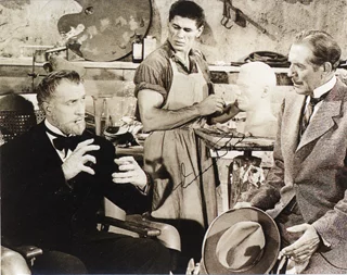 Vincent Price autograph