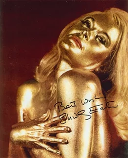 Shirley Eaton autograph