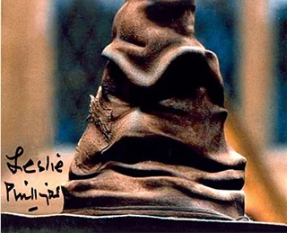 Leslie Phillips autograph