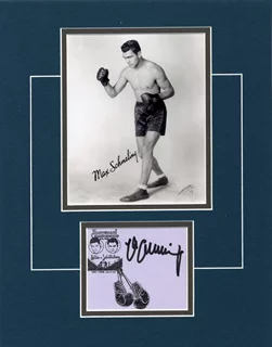 Max Schmeling autograph