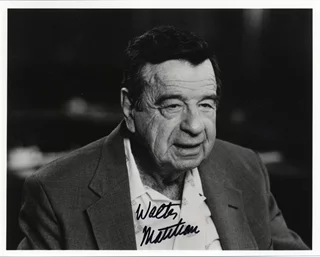 Walter Matthau autograph