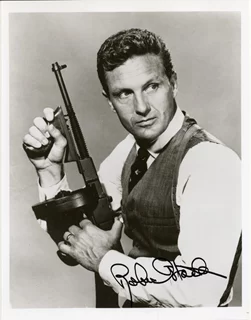 Robert Stack autograph