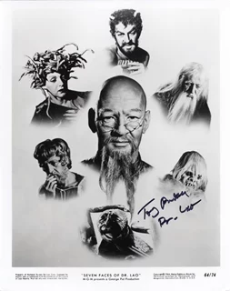 Tony Randall autograph