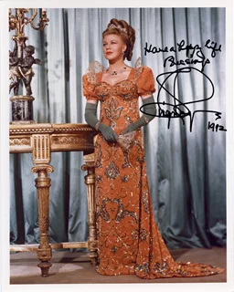Ginger Rogers autograph