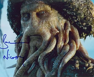 Bill Nighy autograph