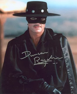 Duncan Regehr autograph