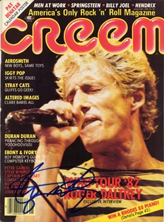 Roger Daltrey autograph