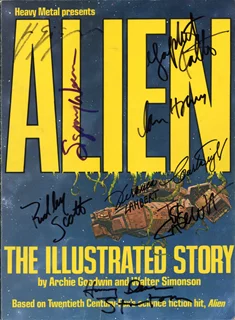 Alien autograph