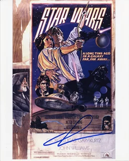 George Lucas autograph