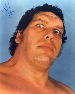 Andre The Giant autograph