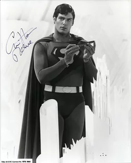Christopher Reeve autograph
