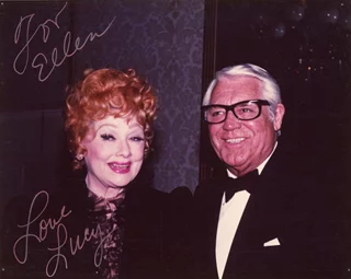 Lucille Ball autograph