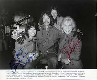 Janet Leigh & Adrienne Barbeau autograph