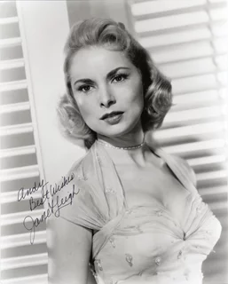 Janet Leigh autograph
