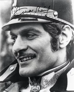 Omar Sharif autograph
