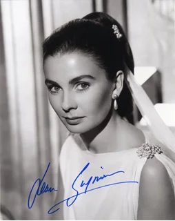 Jean Simmons autograph