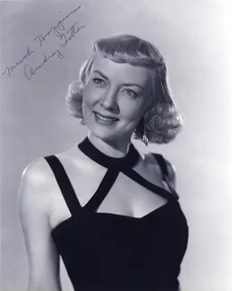 Audrey Totter autograph