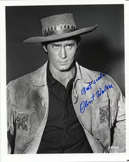 Clint Walker autograph